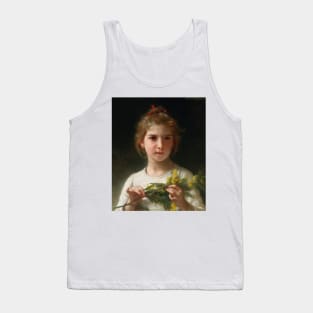 Mimosa by William-Adolphe Bouguereau Tank Top